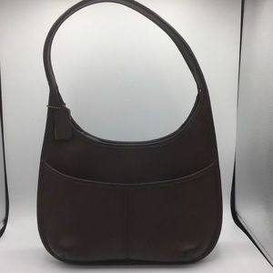 Vintage Coach Brown Leather Ergo Hobo